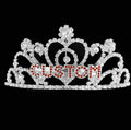NaughtyBrit Silver Custom Text Tiara