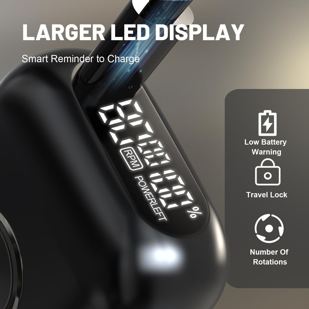 Electric Foil Shavers for Men: 4 Floating Blades & Dual Speed | Mini Electric Razors for Men With Wet or Dry