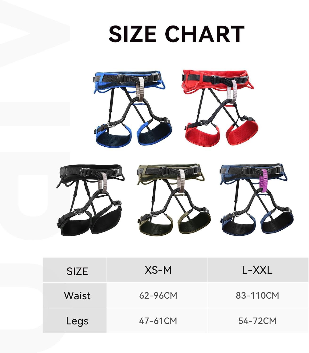 B3 Rock Climbing Harness Men Adjustable Roofing Harness Indoor Climbing Rappelling Harness Women Protect Durable