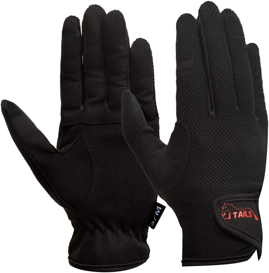 Womens Horse Riding Gloves Equestrian Horseback Gloves Women Ladies Girls for Riding Outdoor Sports