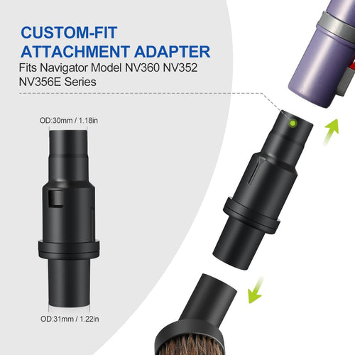 1 1/4" Vacuum Attachments Compatible with Shark Navigator Lift-Away NV360 NV352 NV356E, NV501 & Rocket HV301 HV322