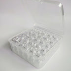 Class 15 Bobbins for Singer Sewing Machines Transparent Plastic Bobbin 50PCS/Box