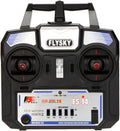 Flysky FS-i4 4CH RC Transmitter with Receiver FS-A6, 2.4GHz 4 Channel AFHDS 2A Remote Controller for RC Helicopter