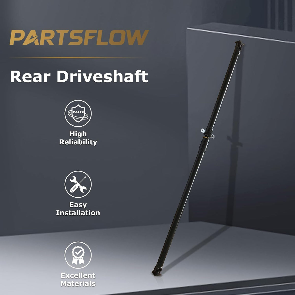 PartsFlow 80.94" Rear Drive shaft Assembly For 2002 2003 2004 2005 2006 Honda CR-V 936-001