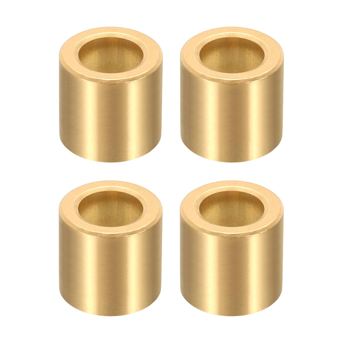 uxcell 4Pcs Sleeve Bearings, 10mm Bore x 16mm OD x 15mm Length