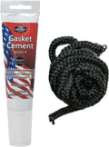 Midwest Hearth 1/4" x 84" Wood Stove Replacement Gasket Kit, USA Made