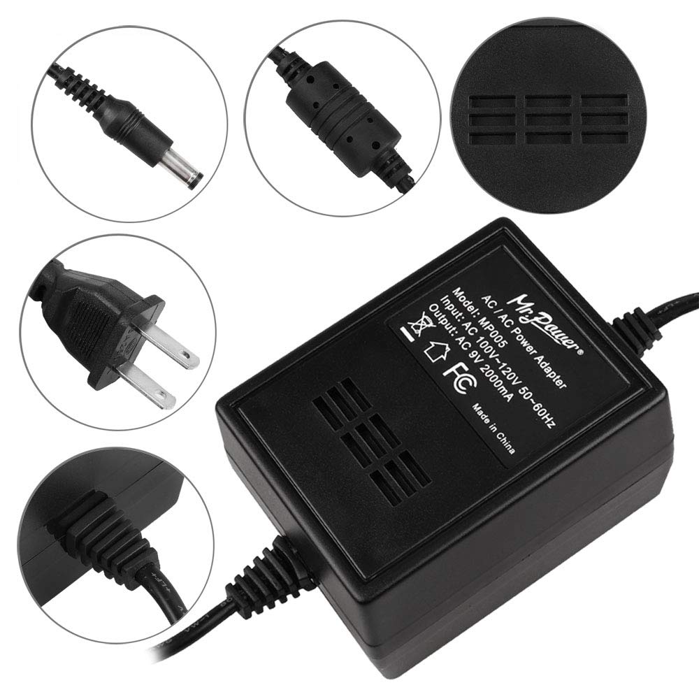 Power Supply AC 9V 2000ma Adapter for Line 6 POD Digitech RP GNX Multi