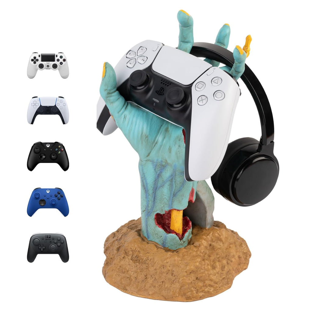 Gaming Controller Holder | Gaming Equipment | Controller Holder Figure | Headphone Stand & Controller | Gaming