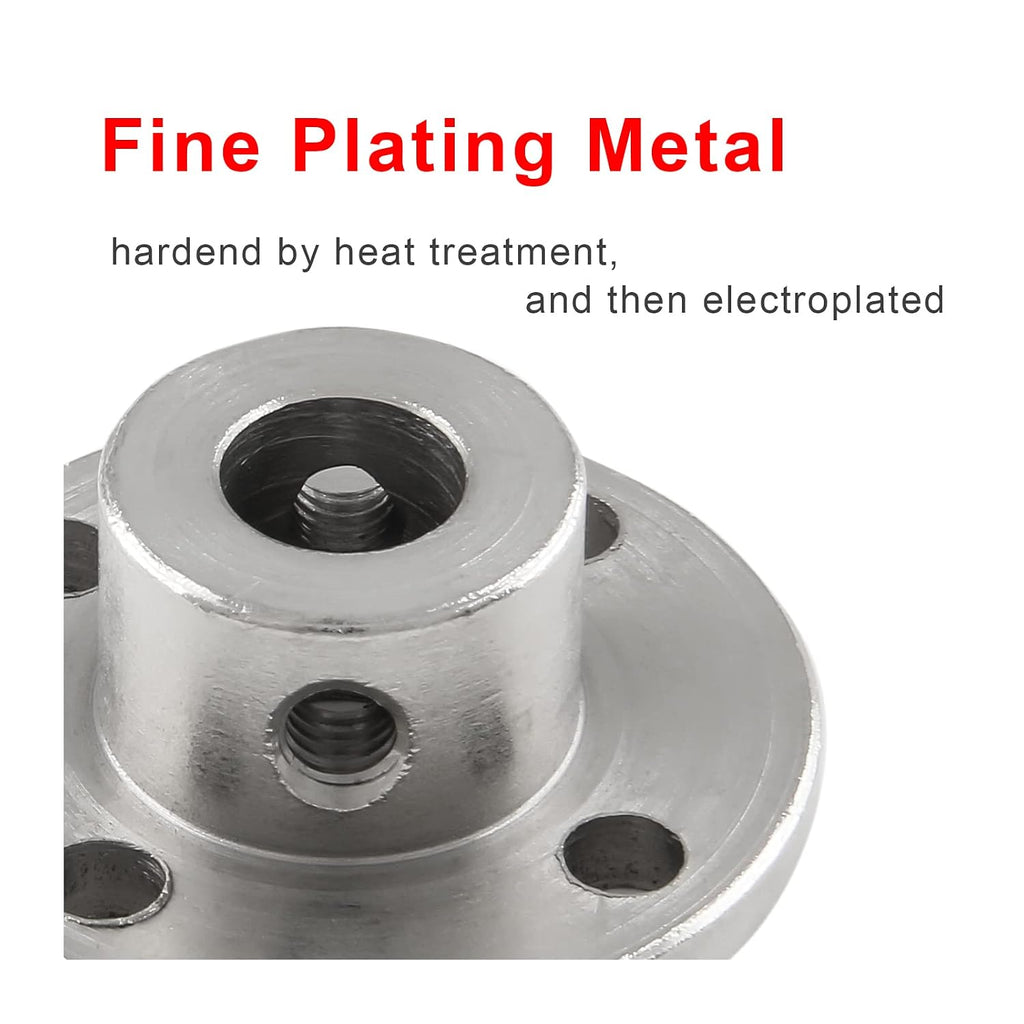 8mm Flange Shaft Coupling, 4 PCS