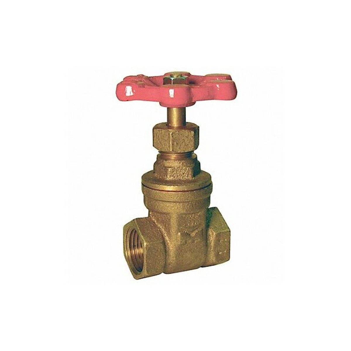 Gate Valve, Brass, 1/4 In, Brass
