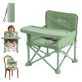 Portable Baby Chair,Portable 3-in-1 Baby Booster Seat with Tray,Folding Toddler High Chair for Travel,Camping, Home &