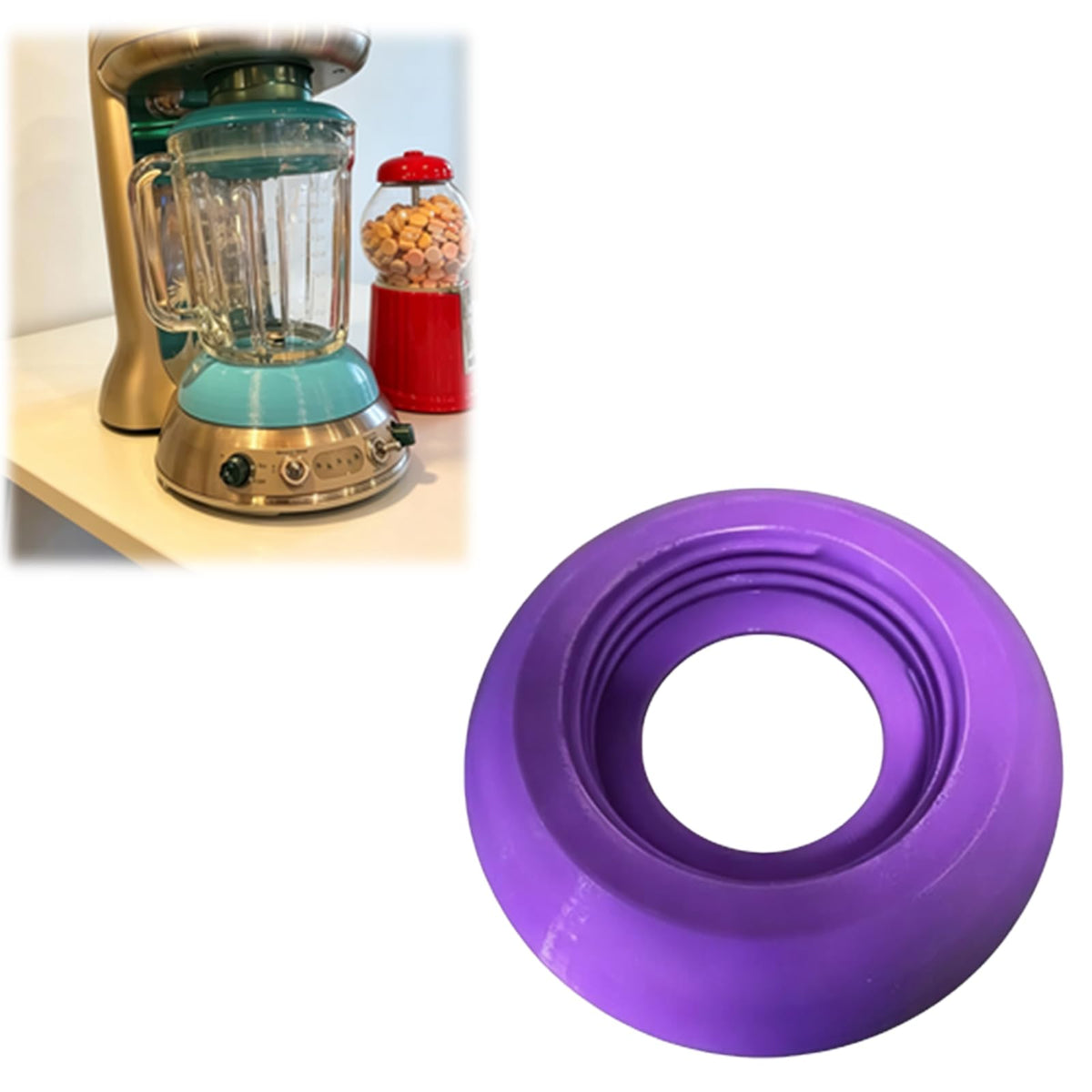 Compatible with Margaritaville Frozen Concoction Maker Locking Base – Replacement Locking Platform for Secure Jar Fit, Stable Operation, Durable Support Accessory (Puper)
