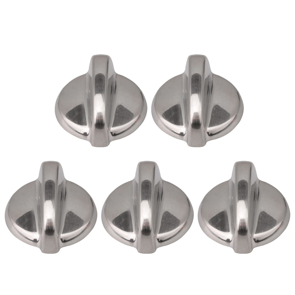 RDEXP Plastic Burner Control Knobs 0.24 inch Replacement for GE JGSP28SEN1SS Pack of 5