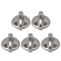 RDEXP Plastic Burner Control Knobs 0.24 inch Replacement for GE JGSP28SEN1SS Pack of 5