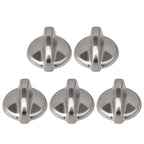 RDEXP Plastic Burner Control Knobs 0.24 inch Replacement for GE JGSP28SEN1SS Pack of 5