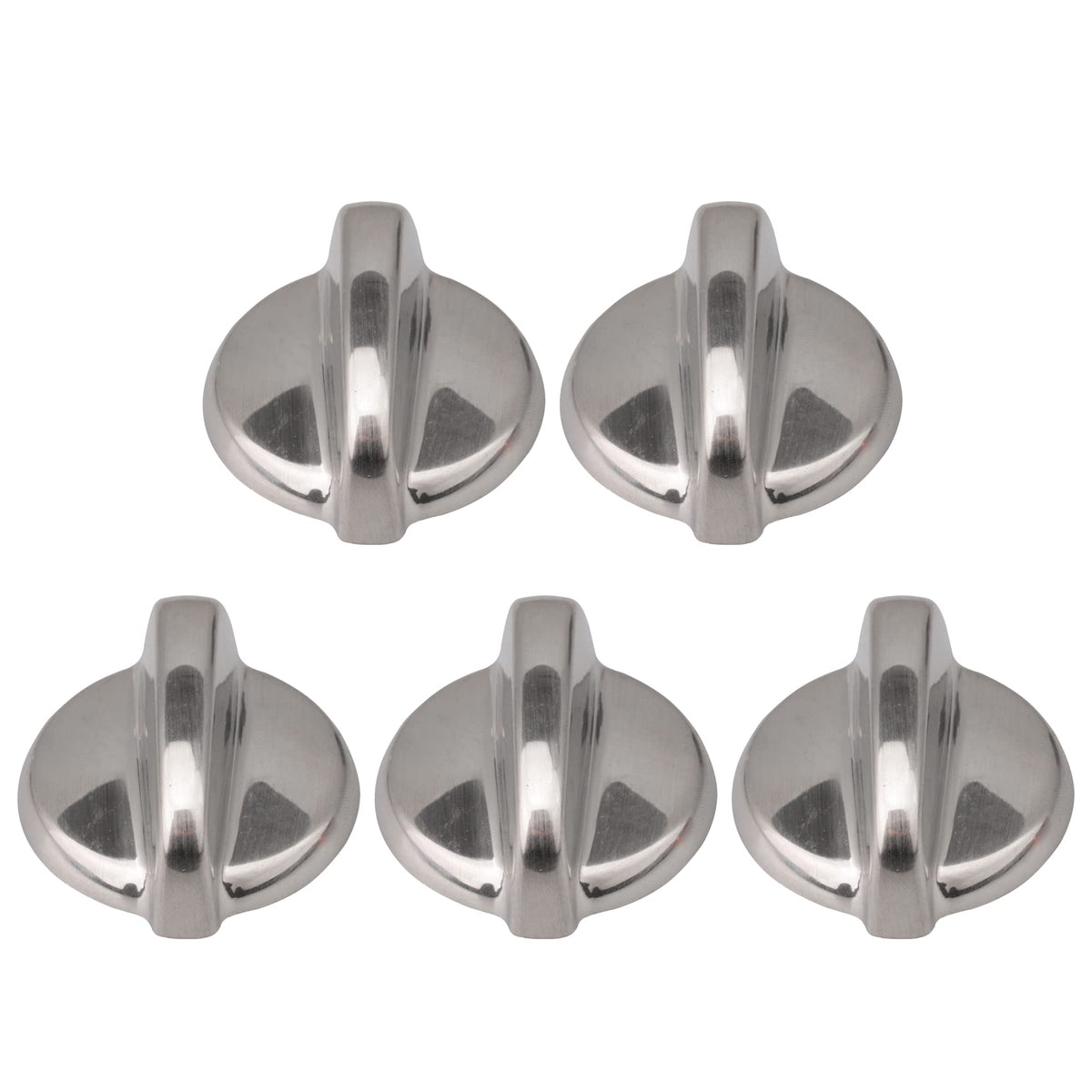 RDEXP Plastic Burner Control Knobs 0.24 inch Replacement for GE JGSP28SEN1SS Pack of 5
