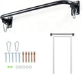Wall Mounted Pull Up Bar, Door Frame Pull Up Bar for Home Gym, Professional Drill-Required Chin Up Bar for Secure