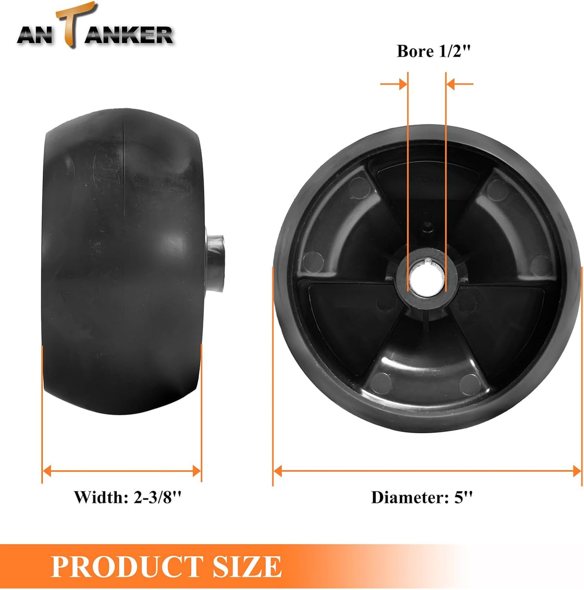 734-04155 Deck Wheels Replacement Fit for Cub Cadet MTD Mower
