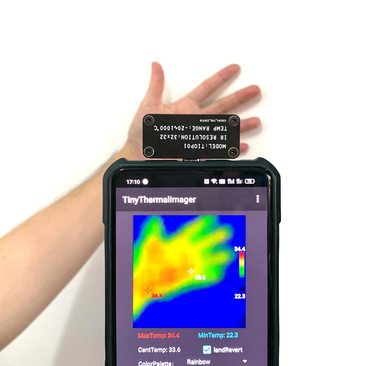 TIOP01 Type-C Thermal Camera for Android 32x32