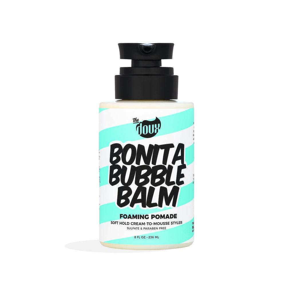 BONITA BUBBLE BALM Foaming Pomade, Cream-to-Foam Styler, 8 oz