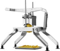 Commercial Vegetable Slicer, 3/8" and 3/16" Tomato Slicer, Stainless Steel and Aluminum Alloy Vegetable Cutter