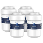 MWF Refrigerator Water Filter Compatible with GE, 4-Pack