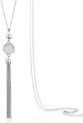 Jewelers Vintage Long Sweater Necklace Chain Pendant Tassel Bohemian Classical Retro Style