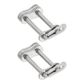 DTGN 2Pcs ISO(DIN) 04B-3 Roller Chain Connect Link, 6mm Pitch