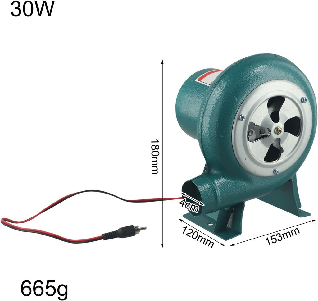 Centrifugal Blower 2800 RPM Dual Power Copper For Forge BBQ Centrifugal