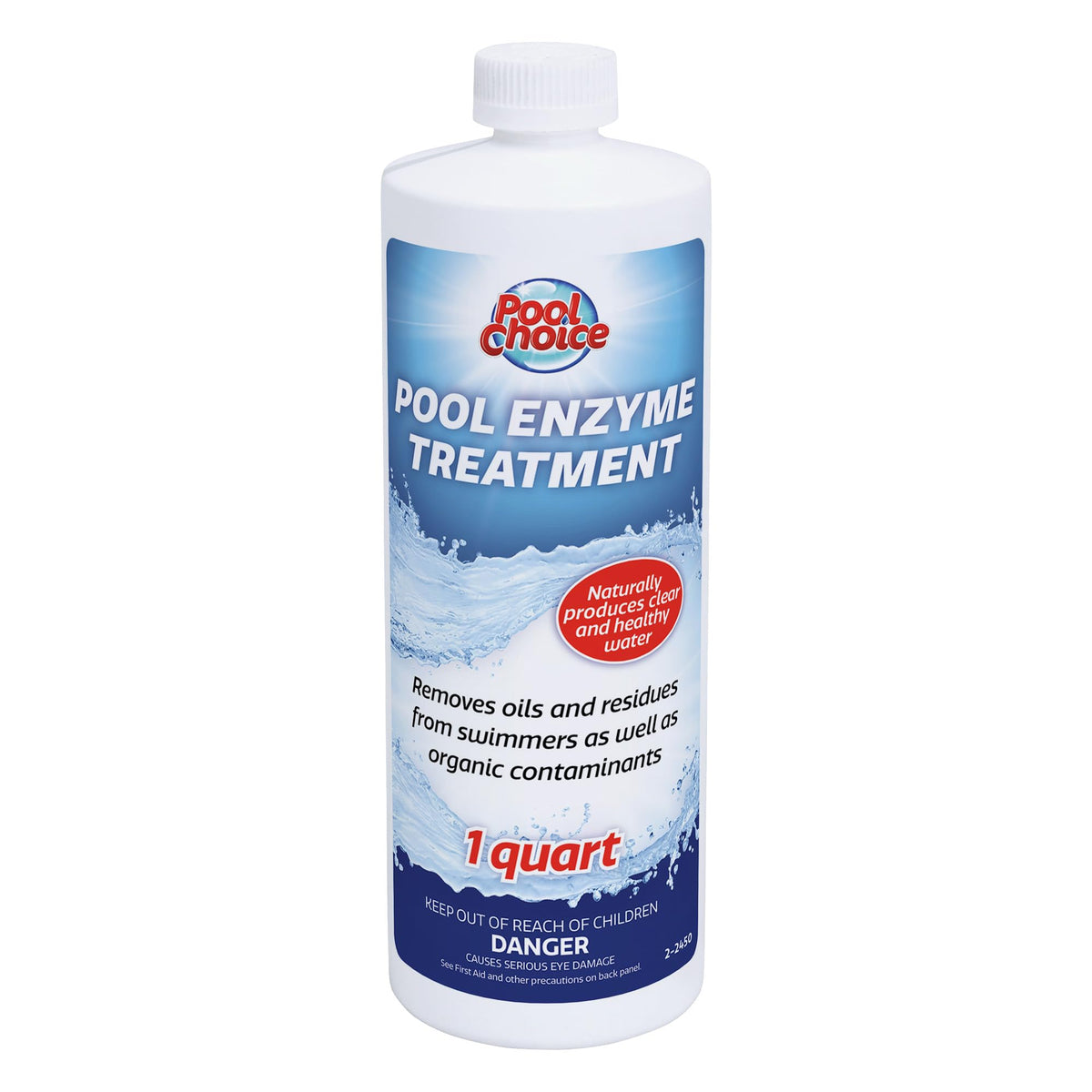 1-Quart Premium Pool Enzyme Treatment Pool Clarifier