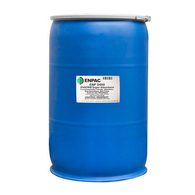 Enpac ENSORB Spill Cleanup Granular Absorbent for use with Oil, Hazmat, Chemical, Caustic, and Universal Liquids (55 Gal.)