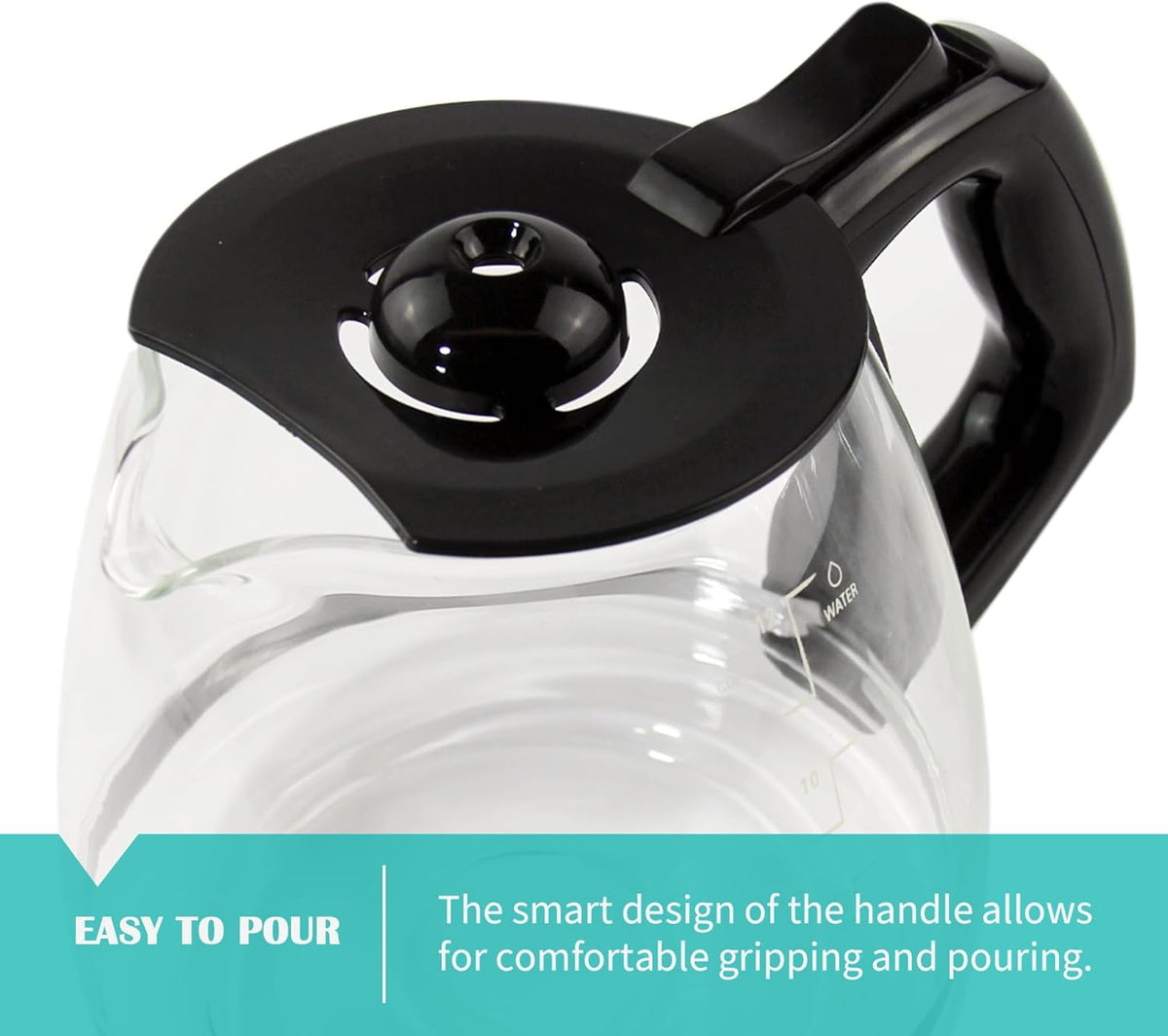 12-Cup Coffee Carafe Replacement for Black and Decker Coffeemaker