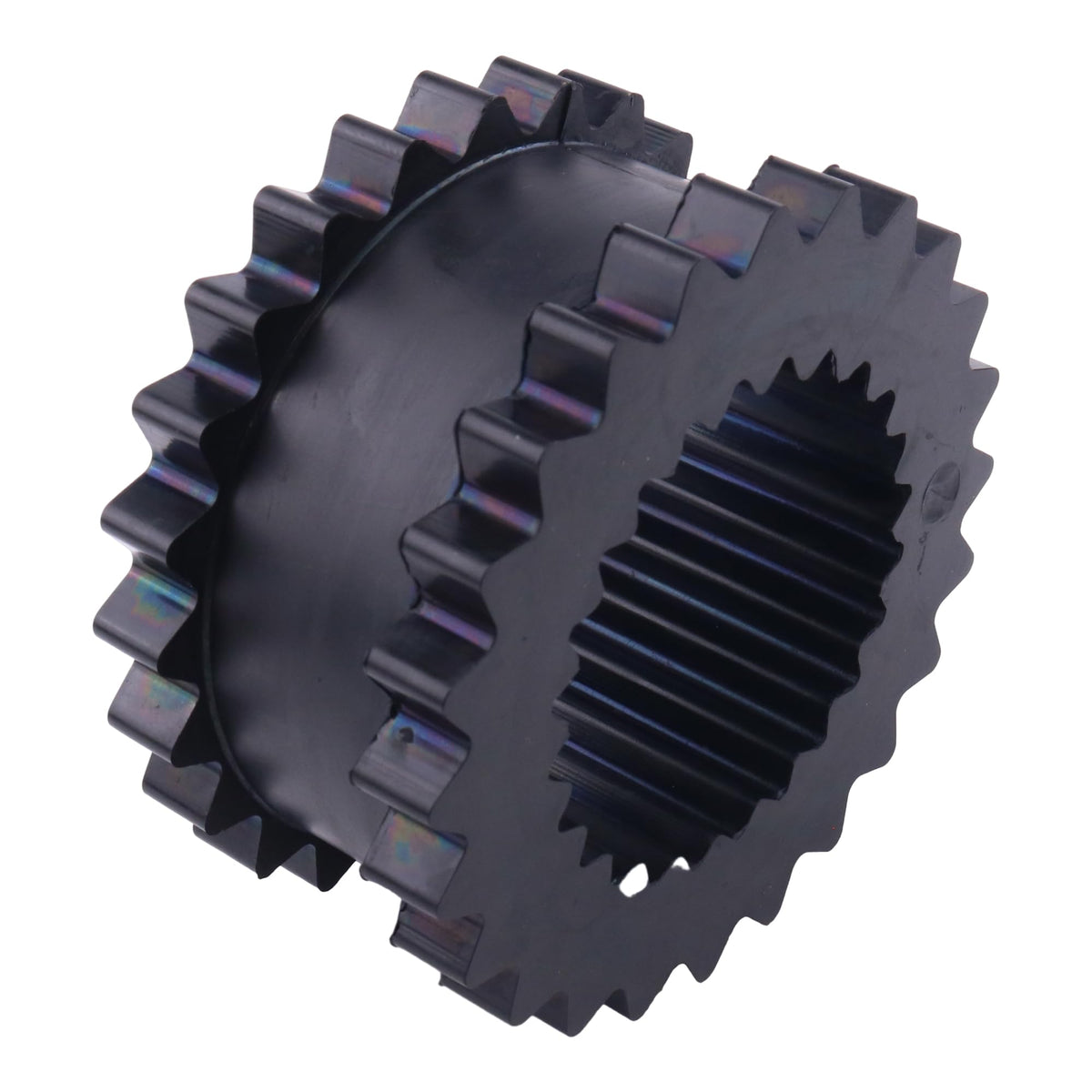 Demfec Coupling Sleeve Elastomer 9JE Compatible with S-Flex series, Solid Design, 6" OD, 3" Elastomer Length,1800 in-lbs Nominal Torque