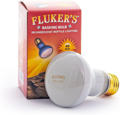 Incandescent Basking Spotlight Bulbs for Reptiles Tanks, Reptile Heat Lamp Bulbs for Infrared Light, 40-Watt