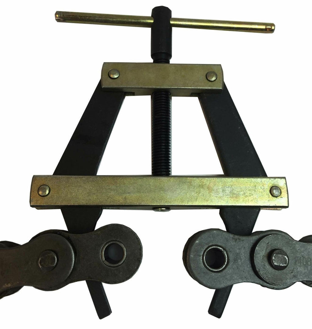 Jeremywell Roller Chain Tools Kit for Chain Size #100-180 Holder/Puller+ Breaker/Cutter