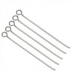 50 Pcs Inoculating Loop, Loops Lab, Mycology Reusable Nichrome Inoculation Needle Tip Loop Holder for Lab Bacterial