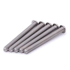 3/8-16 x 3 Button Head Socket Cap Bolts Screws, 304 Stainless Steel 18-8, Full Thread, Coarse Thread UNC, Allen Hex Drive, 10 PCS