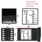 PID Thermostat Temperature Controller LCD Digital Display 0-400C