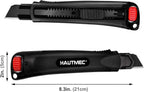 25mm Extra Heavy Duty Utility Knife with Double Lock Mechanism, Auto-Lock and Ratchet- Lock for Double Safety, SK2