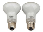 2-Pack Reptile Heat Bulb 25W, Dimmable Basking Lamp - E26 Base