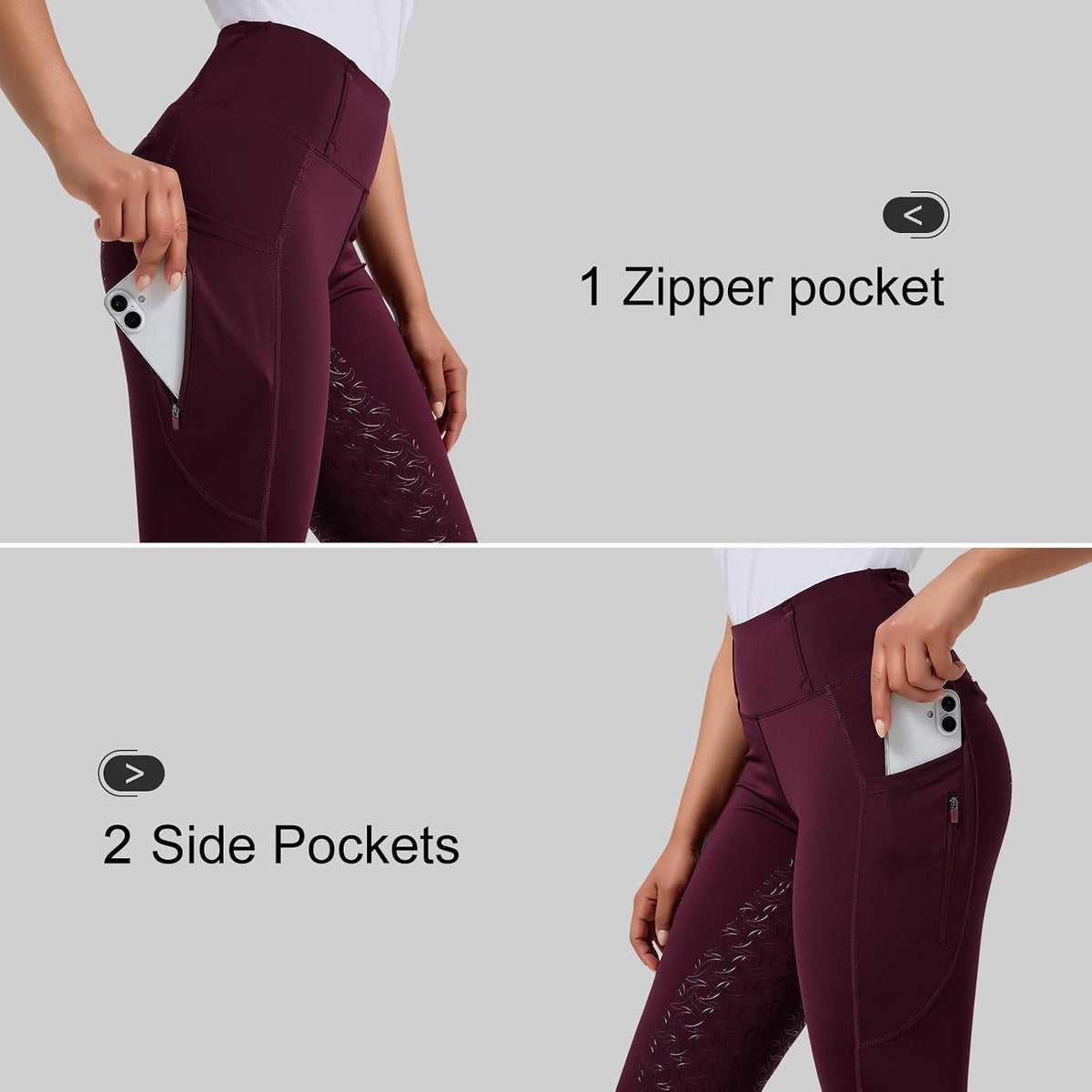 Women's Horse Riding Pants Full Seat Equestrian Breeches