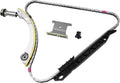 2.4 Ecotec Timing Chain Kit W/Tensioner 94201S Compatible with 2010-2017 Chevy Equinox Malibu, GMC Terrain, Buick Verano Regal Lacrosse, Saturn Aura/Vue,2.4L 2.0L 2.2#12680750 Kit Cadena De Tiempo