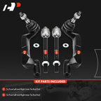 A-Premium Front Inner Outer Tie Rod End Kit Fix Uneven Tire Wear