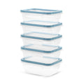 Plastic Total Solutions (5-Pack, 3 Cup) Food Storage Containers