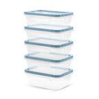 Plastic Total Solutions (5-Pack, 3 Cup) Food Storage Containers