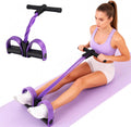 Multifunction Tension Rope, 6-Tube Elastic Yoga Pedal Puller Resistance Band, Natural Latex Tension Rope Fitness