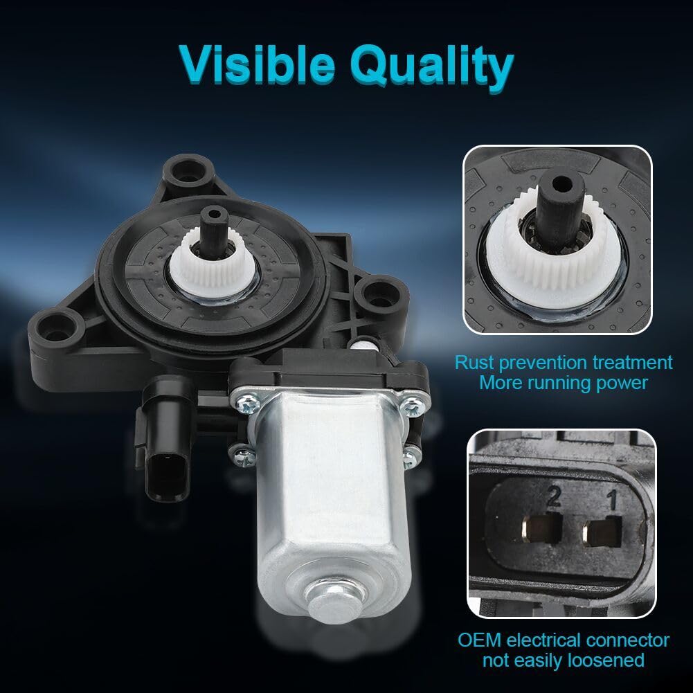 Power Window Motor Rear Left Driver Side Compatible with Kia Optima 1.6L