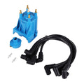 Ignition Tune Up Kit with Distributor Cap and Rotor and Spark Plug Wires Set Replacement for 3.0L 4cyl MerCruiser Engines Made by GM with Delco EST Ignition Systems - Replace 811635Q2, 816761Q14