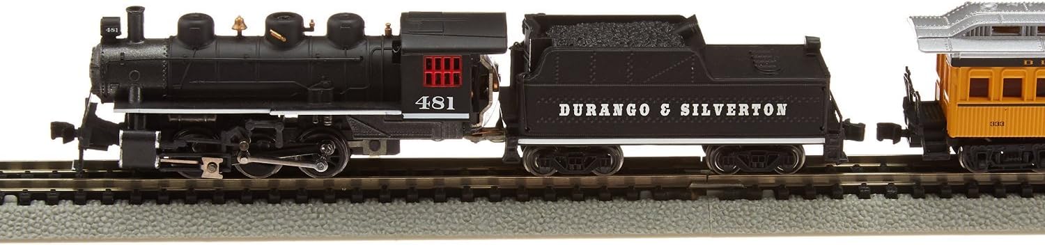 Trains Durango & Silverton Ready to Run Electric Train Set N Scale