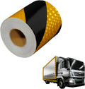 Car Reflective Twill Tape, 3.94 Inch x 16.4 FT Heavy Duty Waterproof Warning Safety Sticker, Strong Adhesive Night